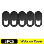 5/10/20pcs Universal Ultra-Thin Laptop Webcam Cover Shutter Antispy Camera Cover For Web Laptop Mobile Phone Lens Privacy Cover