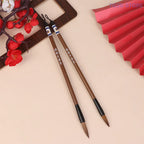 6Pcs Traditional Chinese Calligraphy Brushes Set White Clouds Bamboo Wolf's Hair For Painting Practice Writing Tools