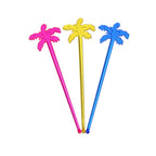 25Pcs Coffee Stir Stick Coconut Stirrers Mixing Sticks Coffee Beverage Stirring Rod Drinks Beverage Sticks Bar（Random color）