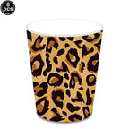 Jungle Safari Wild Animal Party Supplies Disposable Jungle Zoo Animal Print Paper Plates Napkins for Birthday Party Baby Shower