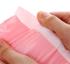 100PCS Lovely Baby Pink Poly Mailer Adhesive Envelope Shipping Bags DIY Bra Skirt Shoe Box Toys Present Gift Packaging Pouches