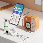 New Photo Printing Machine D2 Mini Printers Thermal Paper Stickers Paper Printer Label Sticker Printer Label Maker Printer