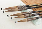 Calligraphy Brush Pen with Gift Box Traditional Chinese Painting Calligraphy Brushes Set Mixed Hair Regular Script Brush Art Pen