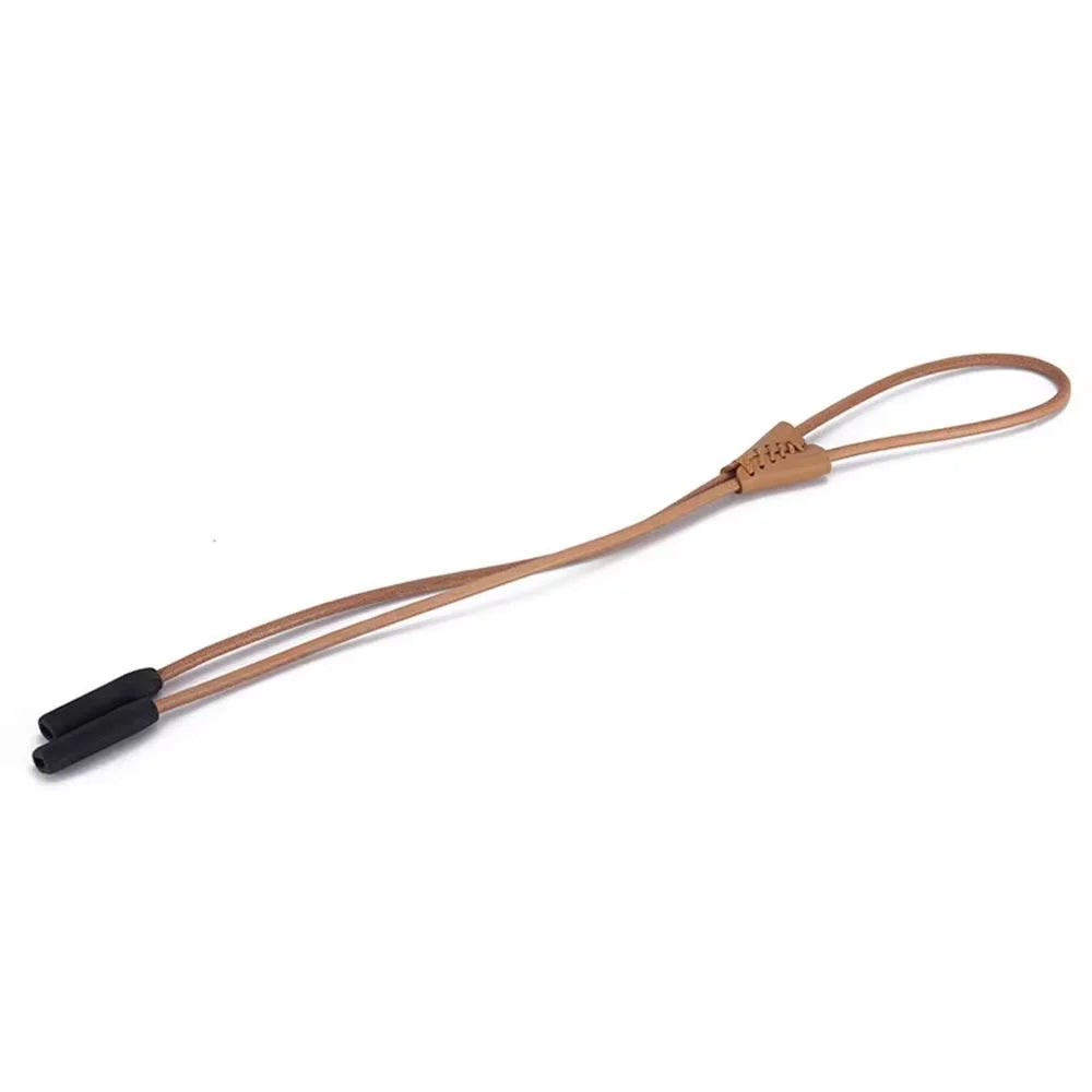 Adjustable Eyewear Rope Leather String Holder Sunglasses Chain Eyeglass Lanyard Anti Lost Glasses Strap Sports Accessories