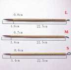 Long Hair Painting Fine Line Mixed Hair Brush Small Regular Script Calligraphy Painting Brush Scripture Copying Craft Supplies