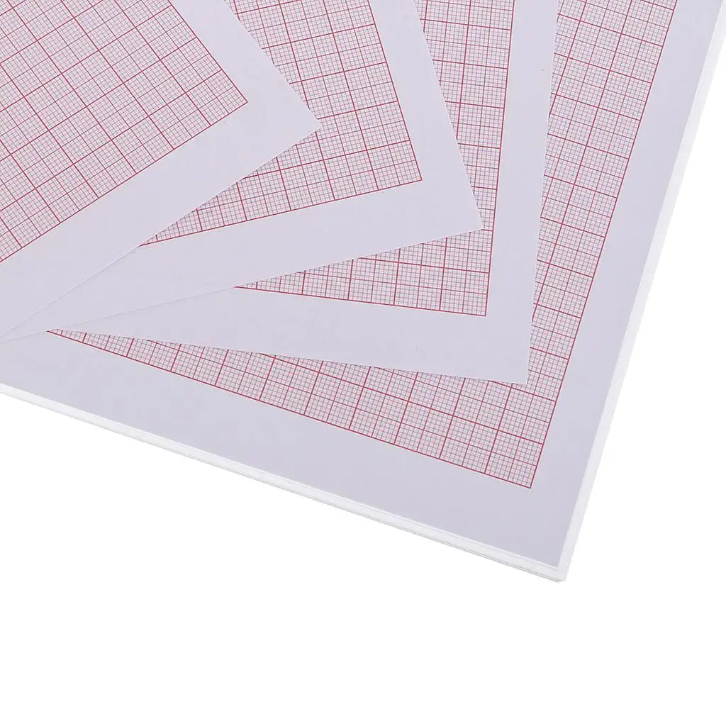Graph Paper Quality Paper A4 Sheet Accurate Coordinate Squared Chart Paper for School Drawing Projects