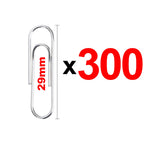 29mm Metal Silver Paperclip Stationery Binder Clip Bookmarks Paper Clips Organizers for Paper Documents Office School Supplies