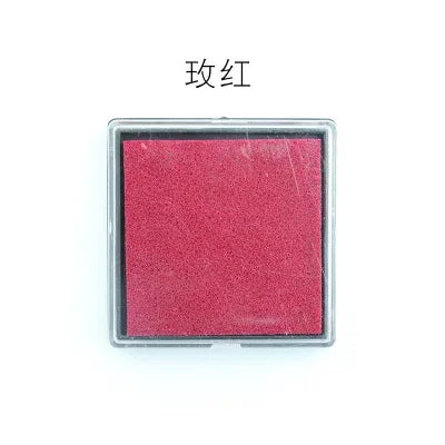 15 Colors Cute Inkpad Craft Oil Based DIY Ink Pads for Rubber Stamps Fabric Scrapbook Wedding Decor Fingerprint Stamp Pad