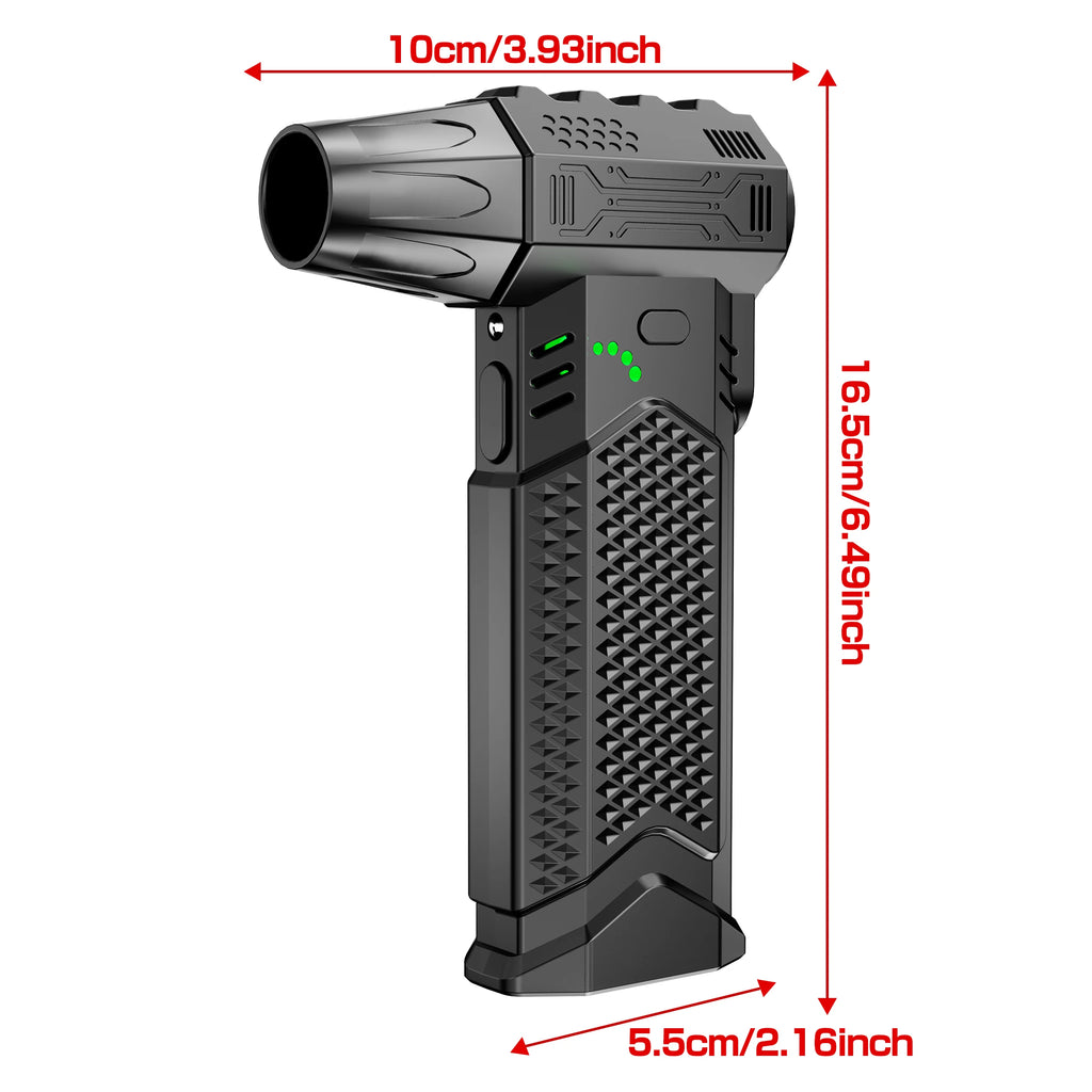 Computer Keyboard Vacuum Cleaner Powerful Turbo Fan Violent Jet Blower Cleaning Tools Air Duster Hair Dryer Electric for Car Camera Home Outdoors Camping Truck RV Universal