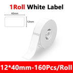 Marklife P15 Mini Portable Label Printer Smart Pocket Printer Thermal Adhesive Sticker Labeling Machine ot 3PK Label Paper NoInk