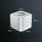 Portable Metal Pen Holder Aluminum Pen Holder with Non-Slip Pad - Versatile Desk Organizer for Bathroom & Office Supplie