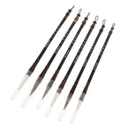 6Pcs Chinese Calligraphy Brush Set Professional Sumi Ink Brushes for Beginners Traditional Painting Writing on Rice Paper