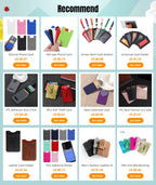 Silicone Phone Card Holder Wallet Case Phone Wallet Stick On Credit Card Holder Phone Pocket for Almost All Cell Phone