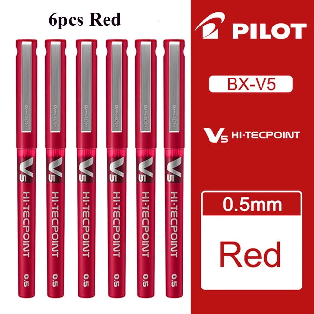 Japan PILOT Gel Pens BX-V5 Art Supplies Color Pen Office Accessories School Student Stationery Can Be Matched with Ink Bladder