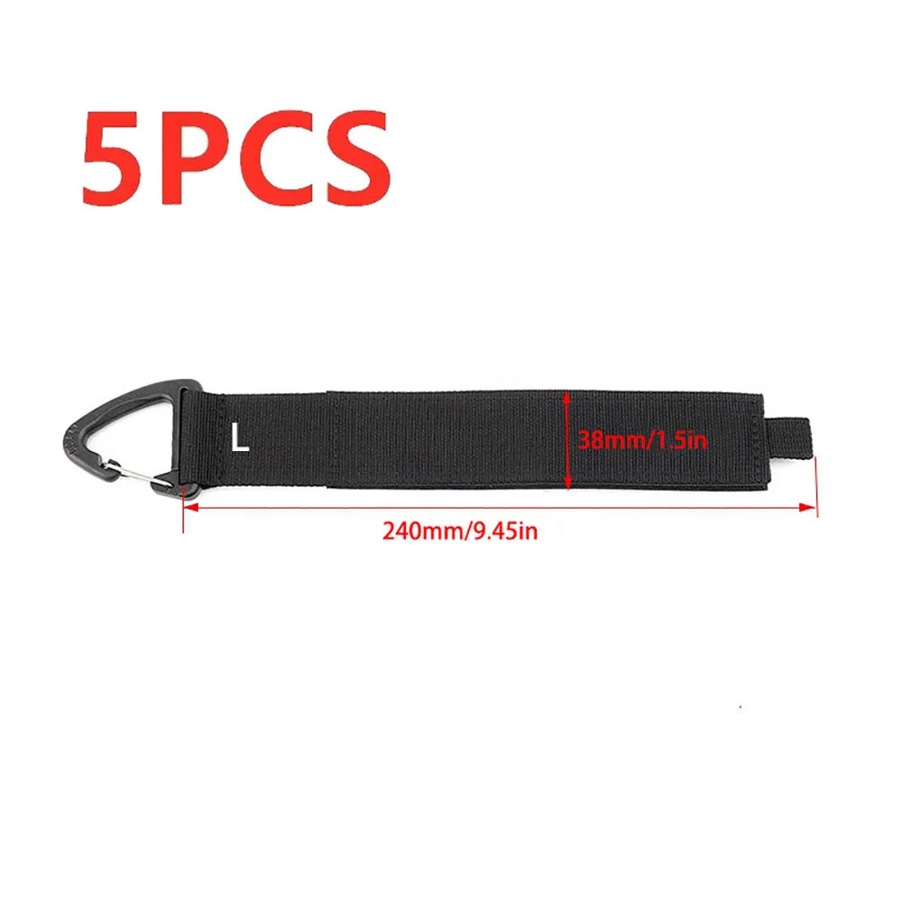 Hanging Mountaineering Buckle With Heavy Material Binding Nylon Storage Belt Extension Line Storage And Sorting Heavy Material