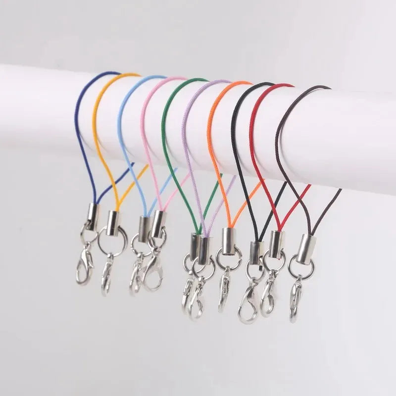 High Quality 7cm Cell Phone Lanyard Cords Strap Lariat Mobile Lobster Clasp Mobile Phone Cord