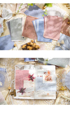 Yoofun 30pcs/pack Large Size Ins Style Material Papers Letter Journal Scrapbooking Background Decoration Paper Memo Pads