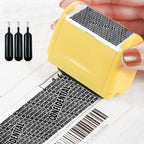 Leakproof Identity Theft Protection Roller Stamp Roller Stamp Portable Identity Stamp Roller Ink Refill Hide ID