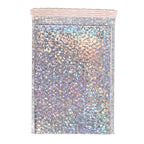 50PCS Aluminized Film Bubble Mailer Gold Mailing Envelope Waterproof Courier Bag Padded Bubble Envelopes Pack Bag for Shipping