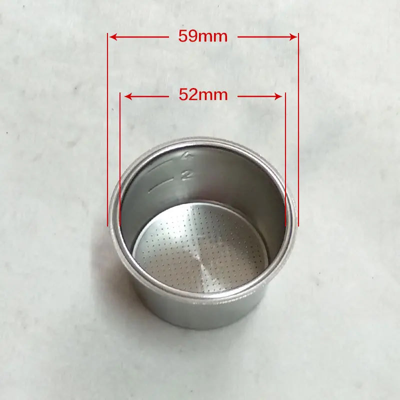 51mm Bottomless Coffee Portafilter With 1 2 4 Cups Basket for Homix Hibrew h11 Oster Cecotec Phico Brayer br1101 Coffee Machine
