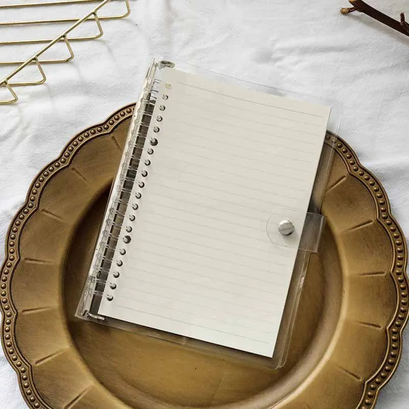 A5 B5 20Holes Loose-Leaf Notebook Refill 60Sheet Spiral Binder Paper Index Inside Page Dot Grid Blank Connell Stationery