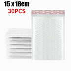 Multi-size White Bubble Envelopes Bag Thicken Waterproof Foam Bubble Shipping Envelope Bags Self Seal Packing Bags 11/15/23cm