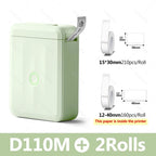 Niimbot D110 Smart Portable Label Printer Mini Pocket Thermal Sticker Maker Self-adhesive Label Papers For Office Home USE