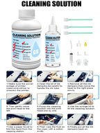 100ML Power Cleaning Liquid Inkjet Printer Head Cleaning Kit Suit Dye Pigment Sublimation Ink For Epson/HP/Canon/Brother Printer
