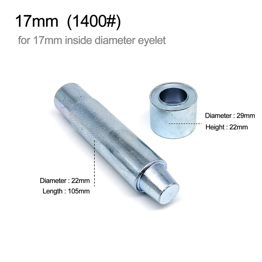 1mm to 20mm Metal Eyelets Grommet Mold Ring Air Hole Rivet Installation Punch Tool DIY Handmade Accessories High Quality Steel