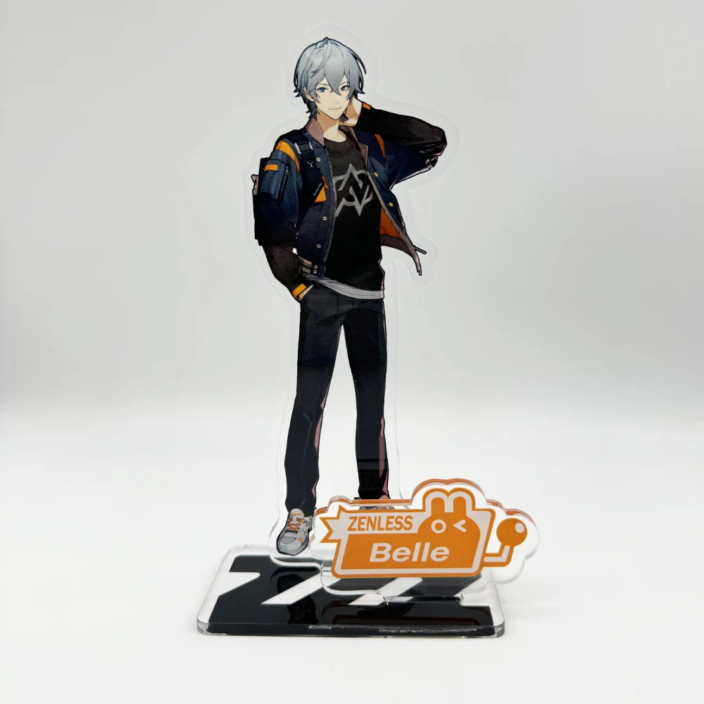 Game Zenless Zone Zero Ye Shun­guang Dialyn Hoshimi Miyabi Anime Acrylic Stand Model Plate Keychain Desk Decor Collection gift