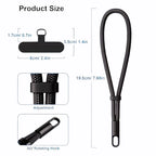 Phone Wrist Lanyard Rope Bracelet Anti Fall Drop TelePhone Hand Strap Cord Band Mobile For iPhone Samsung Cellphone Chain Charm