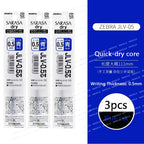 ZEBRA SARASA Dry airfitgrip Gel Pen 0.5/0.4mm Black Core Quick-Drying Smooth Writing Stylos boligrafo gel Stationery for school
