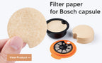 iCafilas For BOSCH-s Machine Tassimo Reusable Pods Coffee Capsule Filters Capsule Cup Silicone Lid Bean Pod Manufacturer