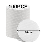 51/54/58/64mm Disposable Paper Filter for Espresso Coffee Maker Unbleached Replacement Coffee Filter Papers for Barista Tools
