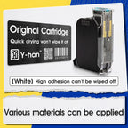 Yhan 2588 compatible quick-dry ink cartridge 12.7mm print height universal for unencrypted handheld printer
