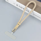 Universal Adjustable Mobile Phone Lanyard Short Wrist Strap with Self-locking Anti-drop Design Durable Polyester Phone Strap