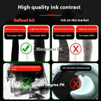 Professional Traditional Black Liquid Ink Chinese Calligraphy Sumi Painting Water-Based Drawing Ink for Writing Art Creation