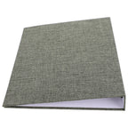 A4 Three Hole Binder Minimalist Design Fabric Hardcover Document Protector for Office Home School Sheet Music Exam Papers