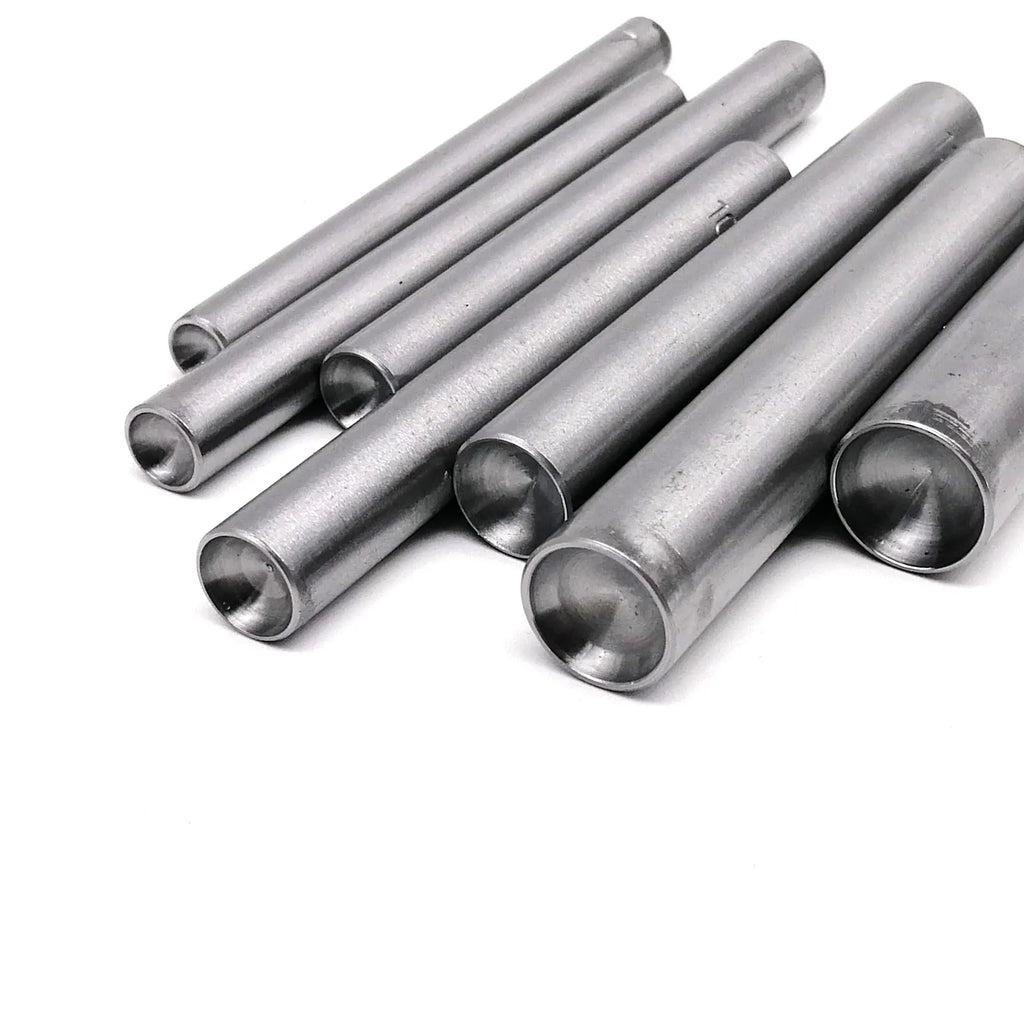 3mm to 15mm Dia Rivet Punch Tool Rod for Metal Decorative Mushroom Domed Semi Ball Half Round Nailhead Spike Stud DIY 45# Steel