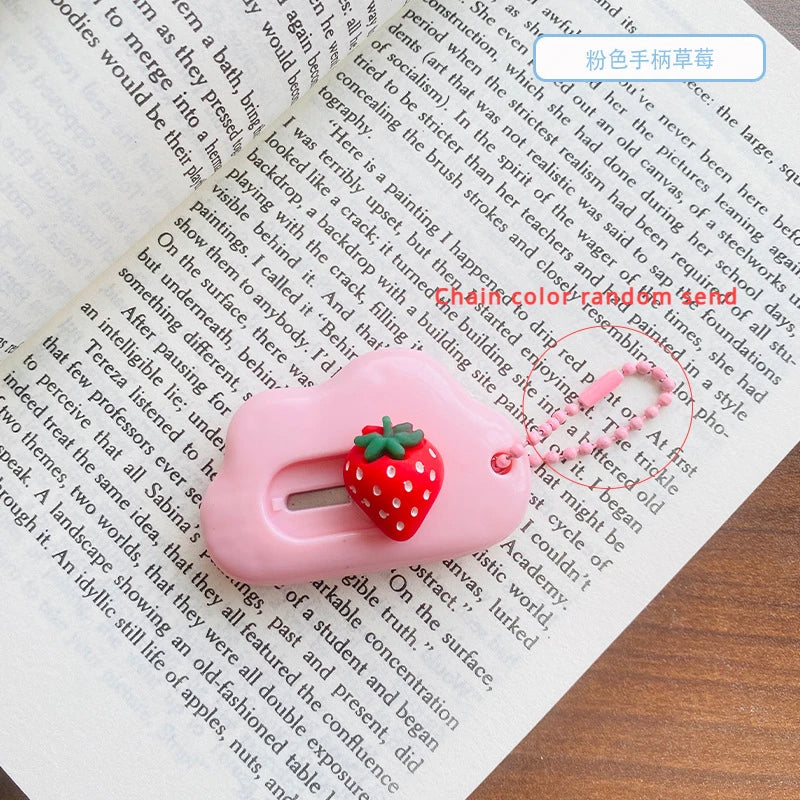 1pc Dopamine Cloud Mass Letter Opener Cartoon Cute Utility Knife Student Mini Box Cutter Hand-made Sharp
