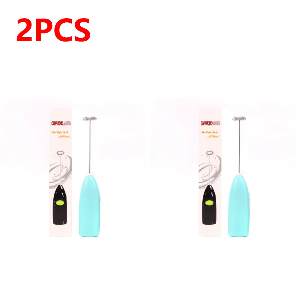 Ireless Milk Foamer Coffee Whisk Mixer Electric Blender Egg Beater Mini Frother Handle Stirrer Cappuccino Maker Cooking Tools