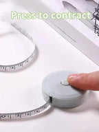 1.5 Meter Soft Tape Measure Flexible Ruler For Body Measurement Sewing Tailor Handmade Portable Body Sewing Measurements Ruler