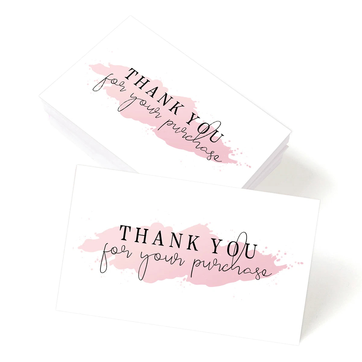 50pcs Thank You Card for Business,Party,Thank You Cards Small Business Supplies,Thank You For Your Order Card for Gift Packaging