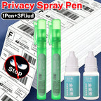 Elimination Privacy Spray Pen Thermal Paper Corrector Data Protection Privacy Protection Correction Fluid Portable Express Tool