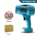 Powerful Air Blower with 550g Thrust Turbo Fan for Cleaning Leaves, Snow, and Dust – Includes 18V Makita - Compatible Battery
