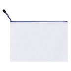 10pcs, A3 Mesh Zipper File Bag,5 colors, waterproof plastic file Bag for organizing school and office supplies, cosmetics, trave
