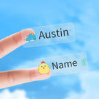 ‌Custom Name Stickers Waterproof - Personalized Labels for School Supplies, Sports Gear & DIY Crafts, Multilingual Kids‌