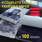 10/30/50/100Pcs Tattoo Transfer Pape A4 Size Stencil Paper Copy Paper Thermal Paper for Tattoo Transfer  Tattoo Supplies