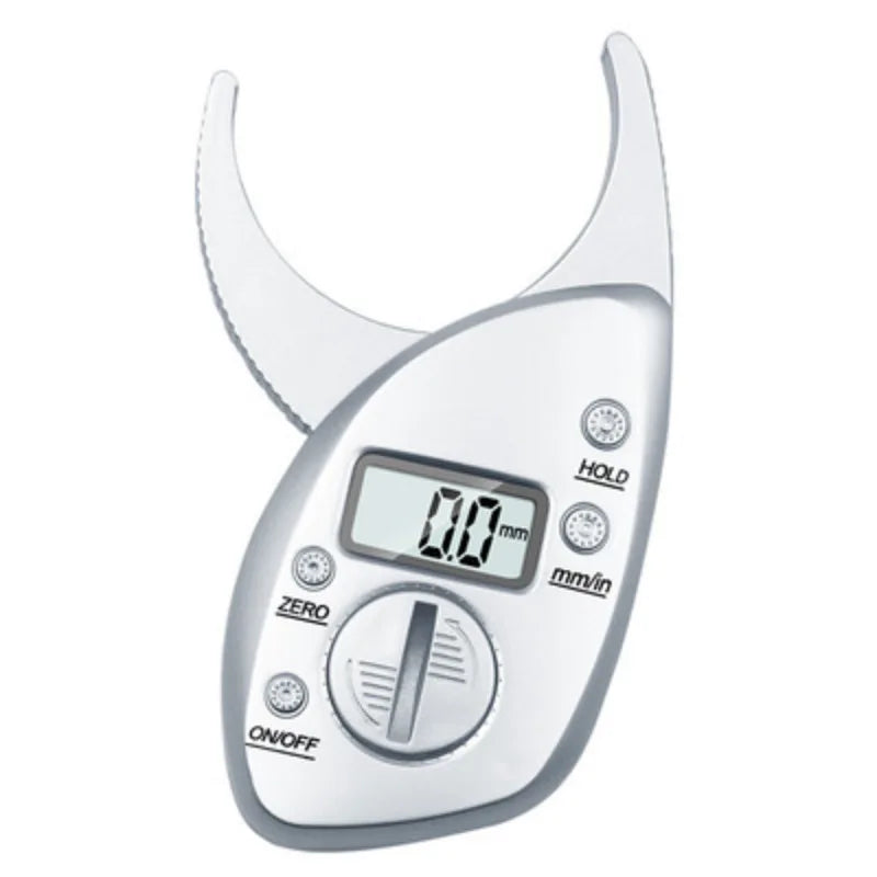 Digital Body Fat Caliper - Skinfold Measurement Tool for Accurate Body Fat Testing
