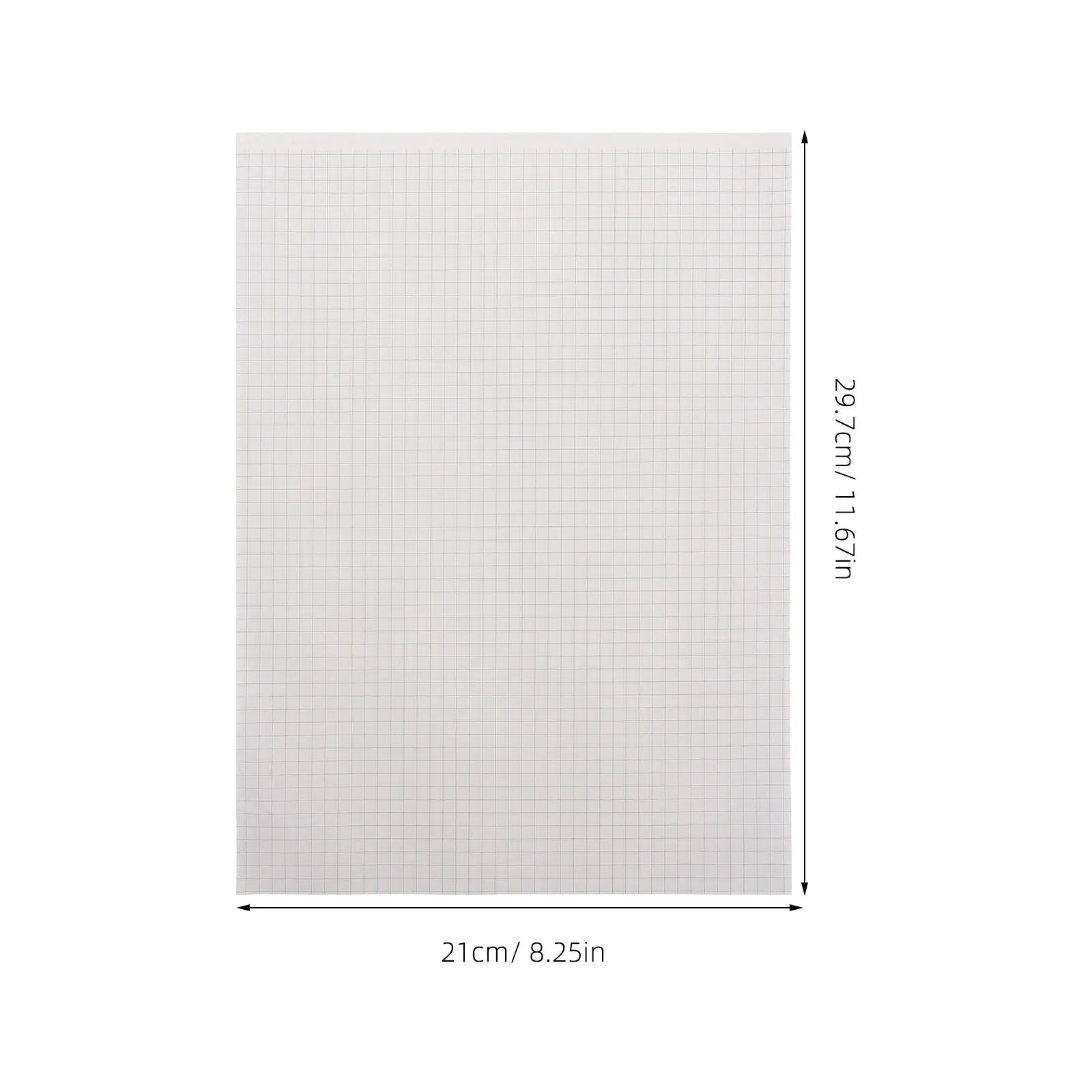 40Sheets Versatile Grid Notebook Thick Paper for Math Graphing Engineering Blueprints Sketching Science Notes Back to School